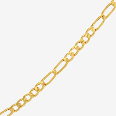 Made in Italy Unisex Adult 22 Inch 10K Gold Link Necklace