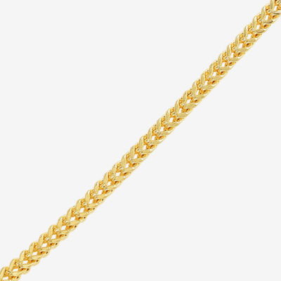 Womens 14K Gold 22 Inch Link Chain Necklace