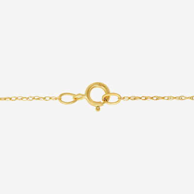 Womens 10K Gold Heart Pendant Necklaces