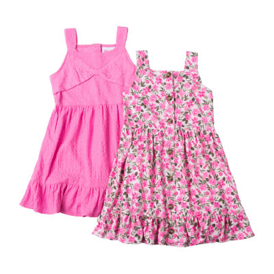 Little Lass Toddler Girls 2-pc. Sleeveless A-Line Dress