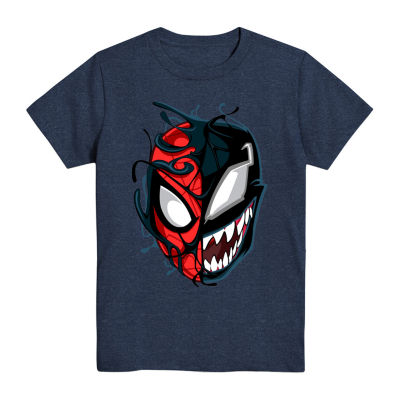 Little & Big Boys Crew Neck Short Sleeve Venom Graphic T-Shirt