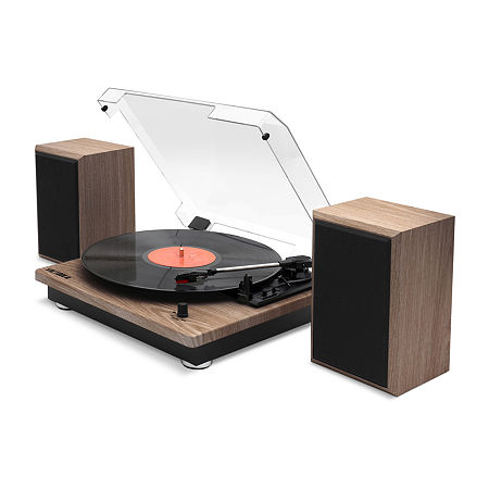 Victrola Montauk Turntable, One Size, Brown