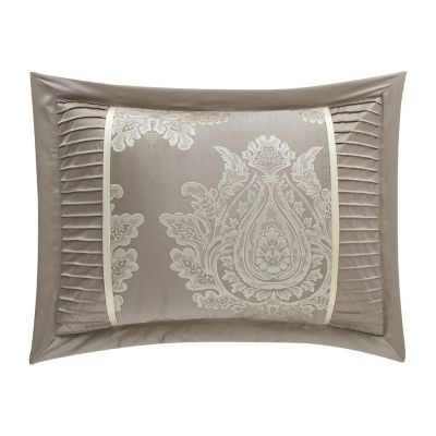 Stratford Park Thess 7-pc. Damask + Scroll Midweight Comforter Set