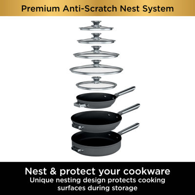 Ninja Foodi Neverstick Nest 10-pc. Cookware Set