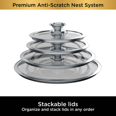 Ninja Foodi Neverstick Nest 10-pc. Cookware Set