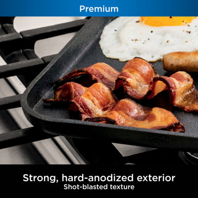 Ninja Neverstick Stainless Steel 11" Griddle