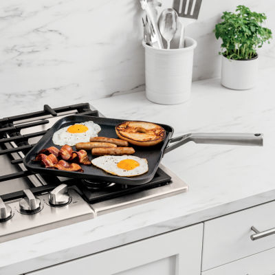 Ninja Neverstick Stainless Steel 11" Griddle