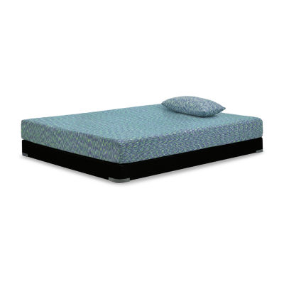 Sierra Sleep by Ashley® iKidz Blue Mattress in a Box with Pillow