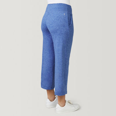 Free Country Mid Rise Moisture Wicking Cropped Pants