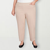 Alfred Dunner Plus Size Classic Allure Tummy Control Pull-On Pants -  ShopStyle