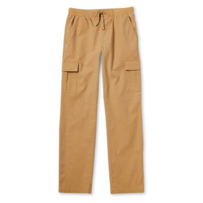 Thereabouts Little & Big Boys Pull-On Straight Cargo Pant