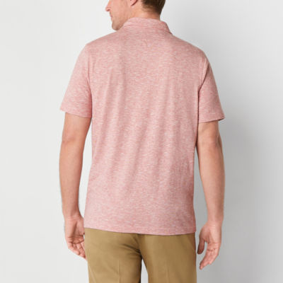 St. John's Bay Super Soft Jersey Mens Classic Fit Short Sleeve Polo Shirt