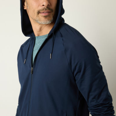 Xersion Mens Moisture Wicking Lightweight Track Jacket