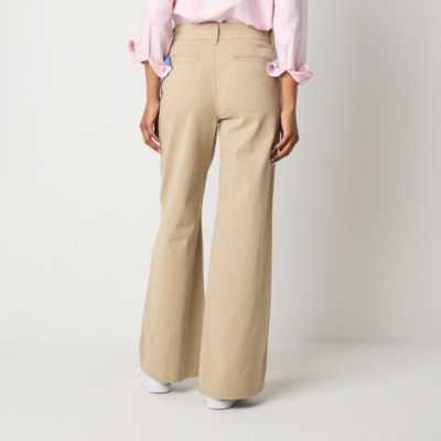 St. John's Bay Regular Fit Wide Leg Trouser