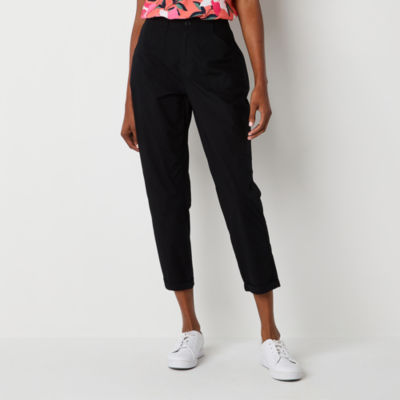 Liz Claiborne Mid Rise Cropped Pants