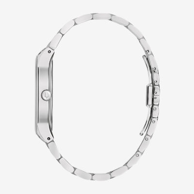 Bulova Mens Diamond Accent Two Tone Stainless Steel Bracelet Watch 98d186