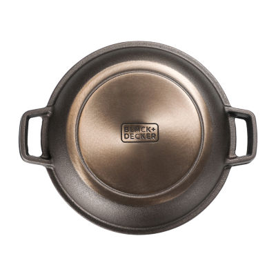 Black+Decker Cast Iron 5-qt Non-Stick Dutch Oven