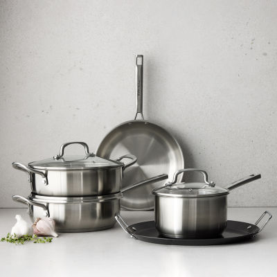 Jenny Martinez Stainless Steel 8-pc. Cookware Set