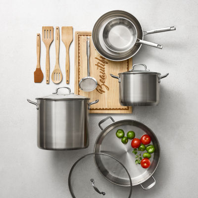 Jenny Martinez Stainless Steel 8-qt. Stockpot