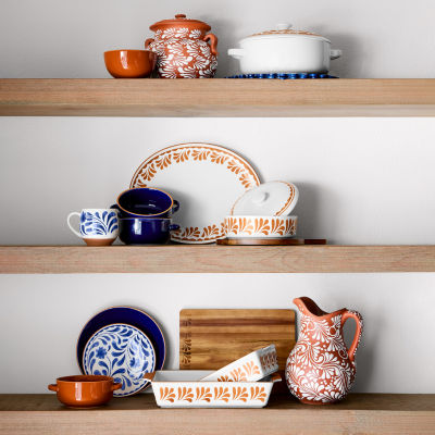 Jenny Martinez 2-pc. Stoneware Soup Bowl