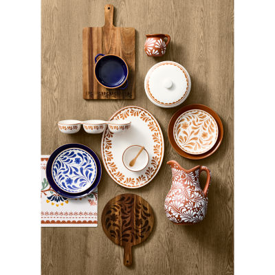 Jenny Martinez 10 inch Rectangle Wood Serve Board