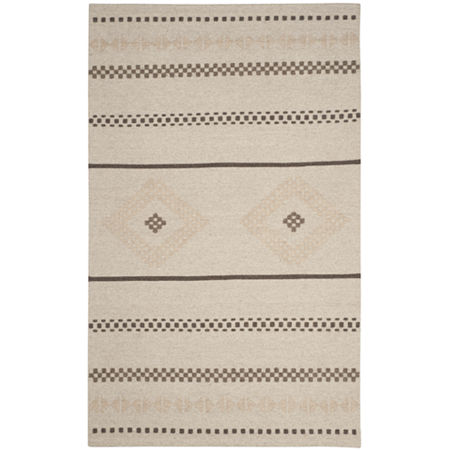 Safavieh Tyson Hand Woven Flat Weave Area Rug, One Size, White