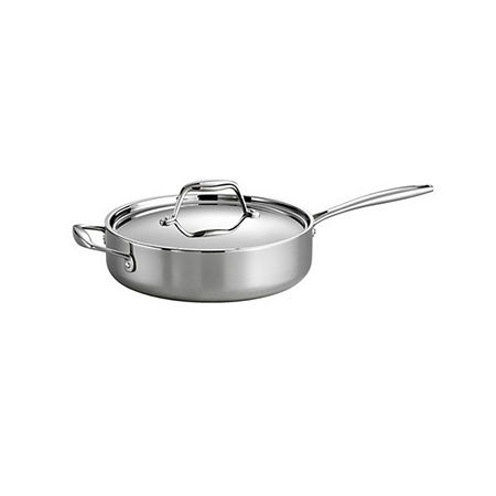 Gourmet 3-qt. Triply Deep Satue Pan, One Size, Stainless Steel