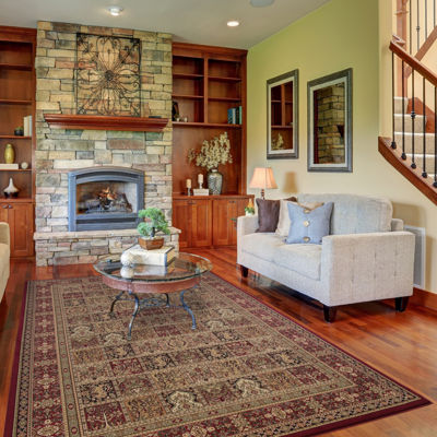 Concord Global Trading Persian Classics CollectionPanel Area Rug