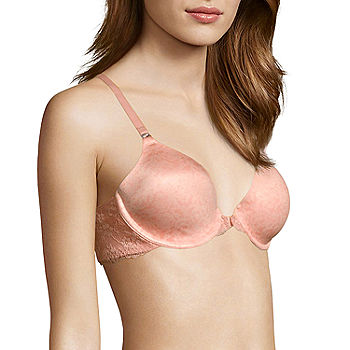 Maidenform One Fab Fit® Lace Plunge Racerback Underwire Full Coverage Bra- 07112, Color: Boho Sheer Pink - JCPenney