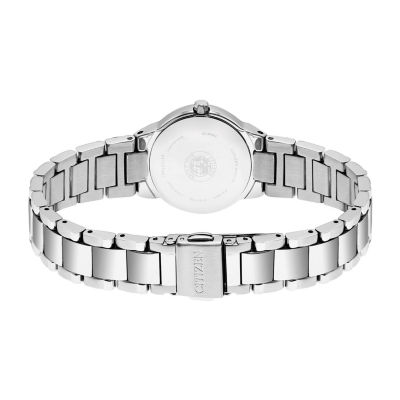 Citizen Chandler Womens Silver Tone Stainless Steel Bracelet Watch Ew1670-59d