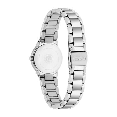 Citizen Chandler Womens Silver Tone Stainless Steel Bracelet Watch Ew1670-59d