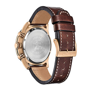 ELV Watchband-42mm-Brown 42 mm Genuine Leather Watch Strap Price