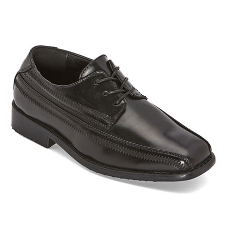 Stacy Adams Toddler Boys Lil Bowman Oxford Shoes, 5 Medium, Black