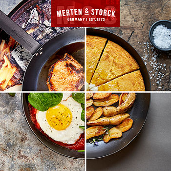 Merten & Storck 10 Carbon Steel Frying Pan, Color: Black - JCPenney