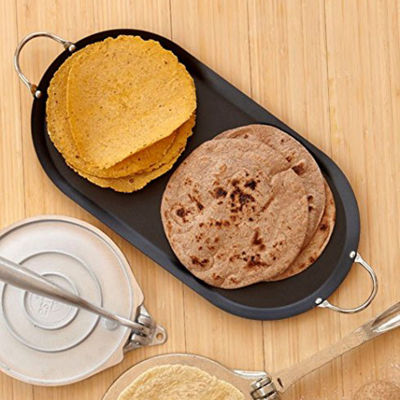 IMUSA Steel 17" Oval Comal Griddle