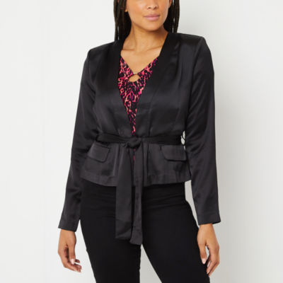 jcpenney womens black suit