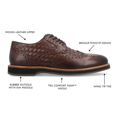 Thomas And Vine Radcliff Mens Wing Closed Toe Loafers
