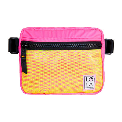 Lola Hippie Neon Womens Adjustable Straps Fanny Packs