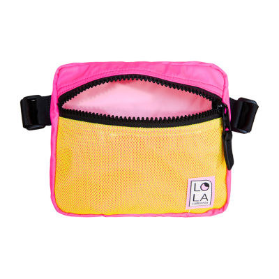 Lola Hippie Neon Womens Adjustable Straps Fanny Pack