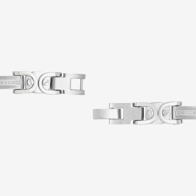 Stainless Steel 8 / Inch Solid Link Link Bracelet