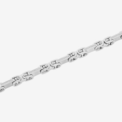 Stainless Steel 8 / Inch Solid Link Link Bracelet