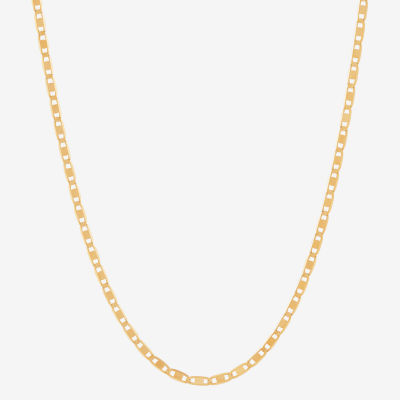 Made in Italy 14K Gold 18 Inch Solid Valentino Chain Necklace