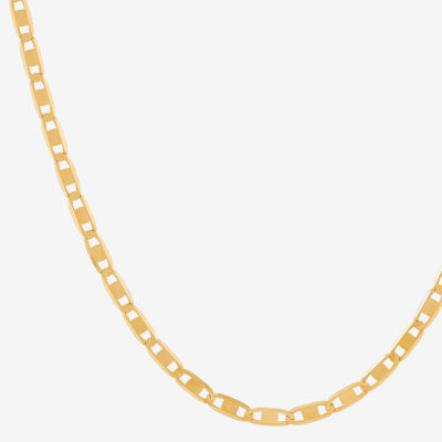 Made in Italy 14K Gold 18 Inch Solid Valentino Chain Necklace