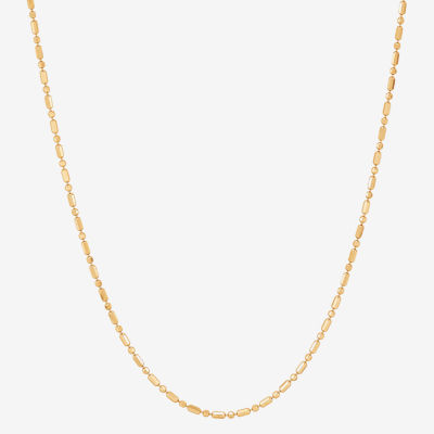 14K Gold 18 Inch Fashion Chain Necklace