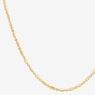 14K Gold Inch Fashion Chain Necklace