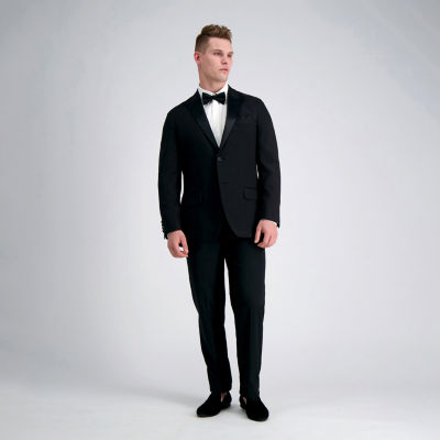 Haggar Premium Comfort Tailored Fit Tuxedo Jacket with Peak Lapel
