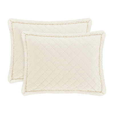 Queen Street Cozy Winter White 3-pc. Quilt Set