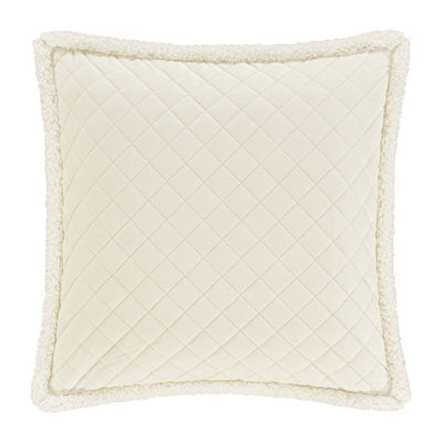 Queen Street Cozy Winter White Euro Sham