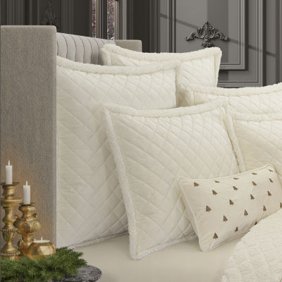 Queen Street Cozy Winter White Euro Sham