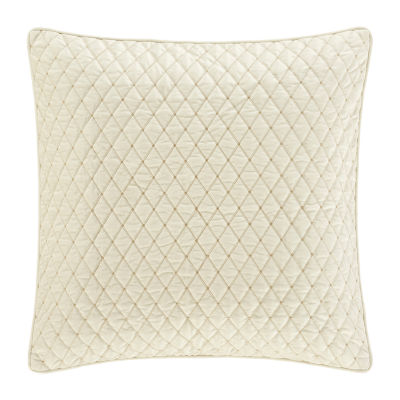 Queen Street Gabriel Winter White Embellished Euro Sham